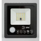 Прожектор светодиодный уличный на солн. бат. 20W 350 lm 5000K с датч. движения ПДУ IP65