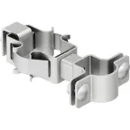 Крепеж молниеприемной мачты к опорной трубе