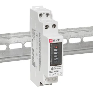 Счетчик электрической энергии модульный SKAT 101М/1 - 5(40) Ш Р M