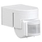 Датчик движения ДД 012 белый, макс. нагрузка 1100Вт, угол обзора 180град., дальность 12м, IP44, IEK