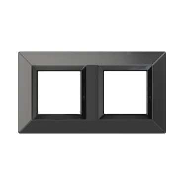 Рамка из металла, ''Avanti'', графитовая, 4 модуля