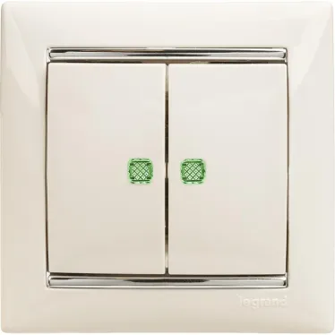 VALENA Рамка 1 пост жемчужная