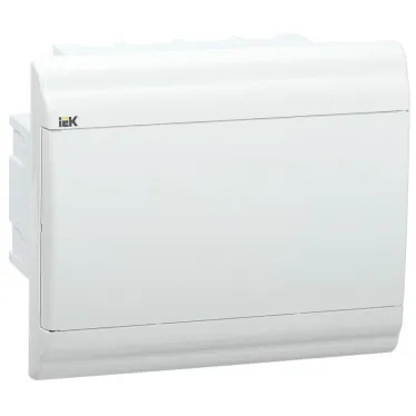 Бокс ЩРВ-П-9 модулей встраиваемый пластик IP41 PRIME белая дверь