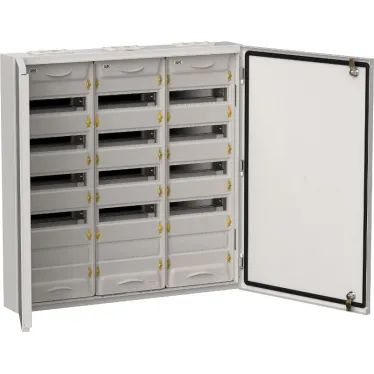 TITAN 5 Корпус металлический ЩРн-180 (3х60) 835х830х140 IP54 серый (две двери)