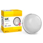 Светильник НПП1101 белый/круг 100Вт IP54 IEK