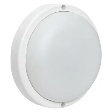 Светильник светодиодный ДПО-12Вт 960 лм 4000K IP65 ЖКХ круг с микроволновым датчиком движения Luma