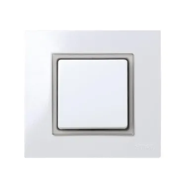 Вставка декоративная в 2701610-.., ...620-..., 630-..., 640-030, S27Pl, серый прозрачный