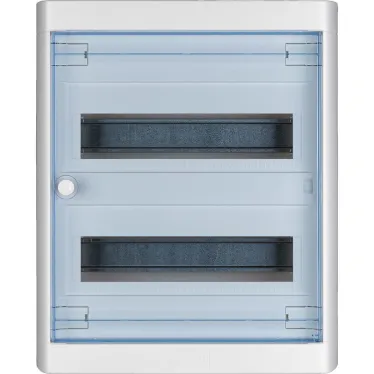 Щит распределительный навесной ЩРн-П-24 пластиковый прозрачная дверь Nedbox