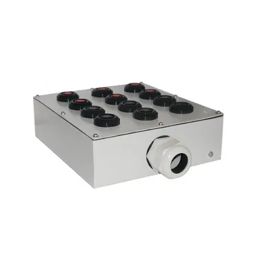 Пост управления ПКУ-15-21.341-54У2 (6хКЕ081/2(1з+1р) черная + 6хКЕ081/2(1з+1р) красная + PG-36)