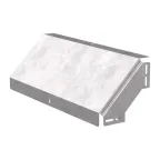 Угол вертикальный внешний 90 градусов с крышкой Стандарт 600х100