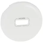 Celiane Лицевая панель розетки аудио/видео HDMI белая