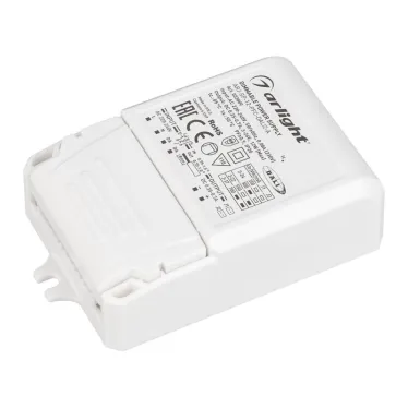 Блок питания ARJ-SP-12-PFC-DALI2-A (12W, 3-24V, 0.35-0.7A) (IP20 Пластик, 5 лет)