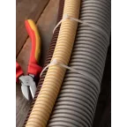 Хомут P6.6 стандартный белый 3.6x250 (100шт) FlexLock PROxima