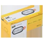 Светильник НПП1401 белый/овал 60Вт IP54 IEK