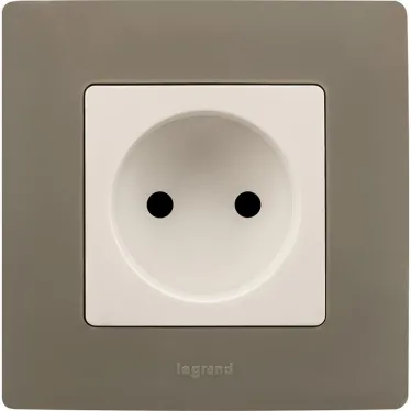 ETIKA Рамка 1 пост светлая галька