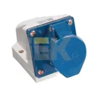 Розетка кабельная 32А 2Р+E IР44 на поверхность 250В 123