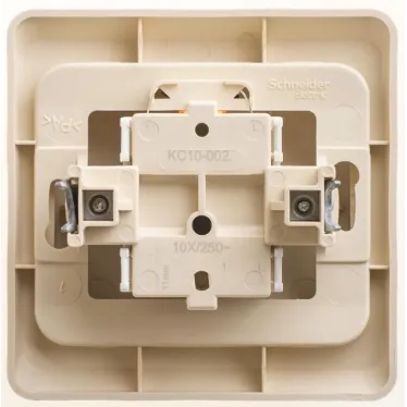 Кнопка нажимная с подсветкой сх.1