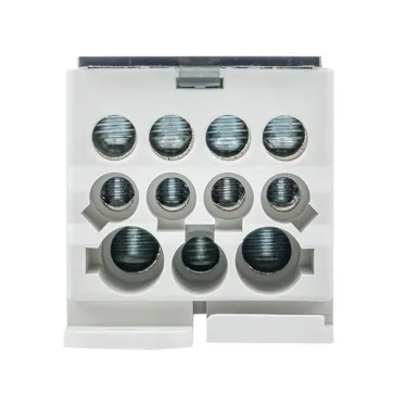 Блок распределения (Кросс) крепеж на панель DIN КБР-500A