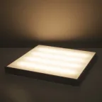 Светильник светодиодный ДВО 30 Вт 2800 лм 3000К AC 220В IP40 595х595х50мм матовый опал CRI»80Ra MiR Gauss