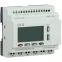 Реле логическое программируемое . Расширяемая версия. Со встроенным экраном. 10 дискретных входов (6 как 0-10В, 4 до 60кГц), 4 релейных выхода. Встроенный RS485. Напряжение питания 24В DC