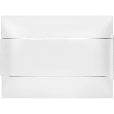 Practibox S Пластиковый щиток Навесной (ЩРн-П) 1X12 Белая дверь