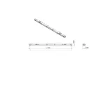 Светильник светодиодный под лампу Т8 SPP-101-0-001-120 Св-к IP65 T8 G13 1200мм (12/216)