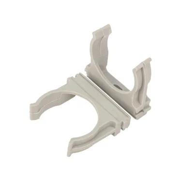 Крепеж-клипса для трубы 40 мм серая (5 шт./уп.), REXANT