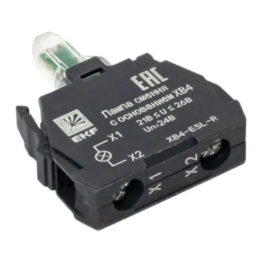 Лампа сменная c основанием XB4 красная 24В PROxima