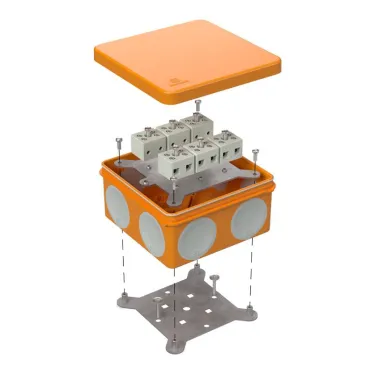 Коробка огнестойкая для о/п двухкомпонентная 60-0300-FR6.0-12 Е15-Е120 100х100х50