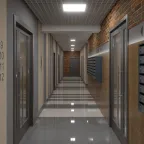 Светильник светодиодный ДВО-40w 595х595х28 6500К 3500Лм c блоком аварийного питания 1.5ч матовый с равномерной засветкой IP40