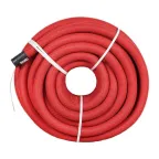 Труба гофрированная двустенная ПНД d 63 с зондом (50 м) красная PROxima