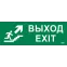 Этикетка самоклеящаяся 280х100мм ''Выход/лестница вверх/фигура'' IEK
