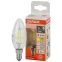 Лампа светодиодная  филаментная LSCLB60 5W/827 230V FILCL E14 10X1RU серия LED Star  | 4058075684577 | OSRAM