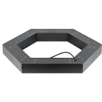 Светильник LED Geometria Hexagon SPO-123-B-40K-045 45Вт 4000K 2500Лм IP40 600*80 черный подвесной драйвер внутри