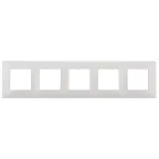 Рамка на 5 постов, Эра Elegance, белый, 14-5005-01