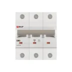 Автоматический выключатель ВА 47-125 3P 80А (D) 15кА PROxima