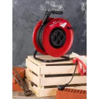 Удлинитель на катушке Гефест 2.0 4 гнезда 30м с заземлением и предохранителем КГ 3x2.5 16А/3.5кВт PROxima