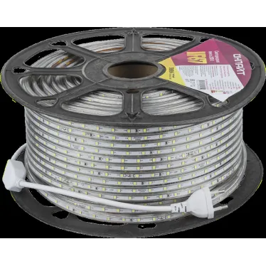Лента светодиодная OLS-2835WW60-4.8-IP67-220V 50м