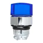 Механизм переключателя исполнительный ХB4 синий на 3 положения возвратный без фиксации без подсветки с короткой ручкой PROxima