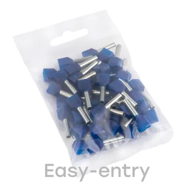 Наконечник штыревой втулочный НШвИ (2) 2,5-13 (50шт.)