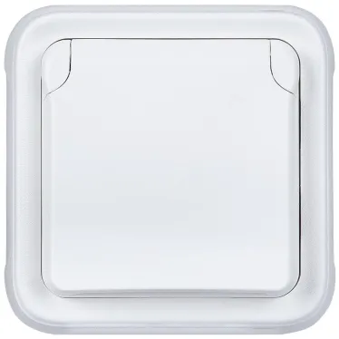 Plexo Розетка 2К+З немецкий стандарт 16А белая