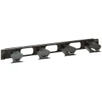 Органайзер кабельный с пластиковым кольцом 2U