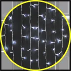 Гирлянда световая  NGF-C01-192CW-10-1.5x1.2m-230-TR-IP20 | 61858 | Navigator