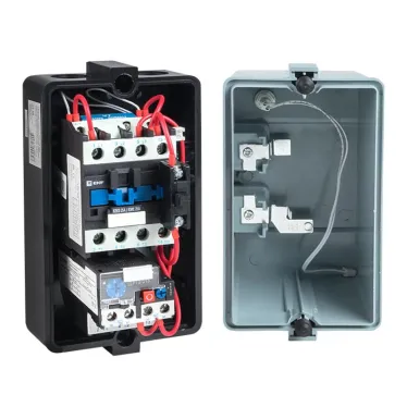 Пускатель в корпусе IP65 КМЭ 25А 400В РТЭ индикатор PROxima