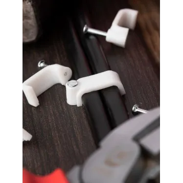 Скоба 14мм плоская (50шт)