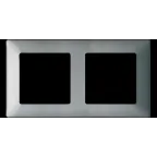 Valena LIFE Рамка 2 поста сталь универсальная