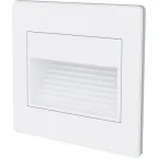 Светильник светодиодный ДВО-1w 3000К 80Лм квадратный белый