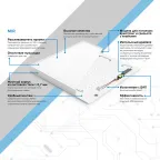 Светильник светодиодный ДВО 30 Вт 3700 лм 6500К AC 220В IP40 595х595х50мм призма с БАП аварийный CRI»80Ra MiR Gauss