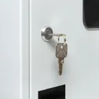 Щит учетно-распределительный навесной ЩУРн-3/15 с замком с окном IP31 БУР-3/15И