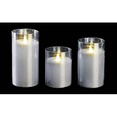Свечи CL7-SET3-sr (компл. 3-х свечей, серебр.)